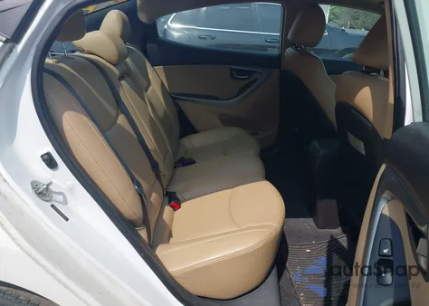 2013 Hyundai Elantra Limited z USA, uszkodzony, nr VIN 5NPDH4AE7DH446960